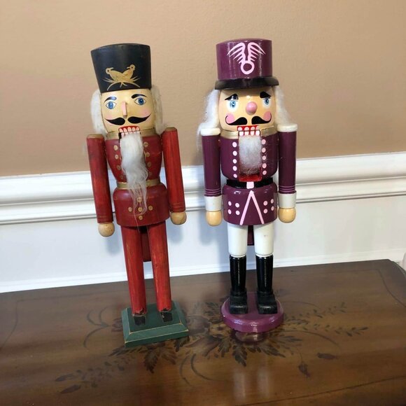 Enesco 13.5” toy soldier nutcracker(s) - set of 2 - Picture 1 of 10